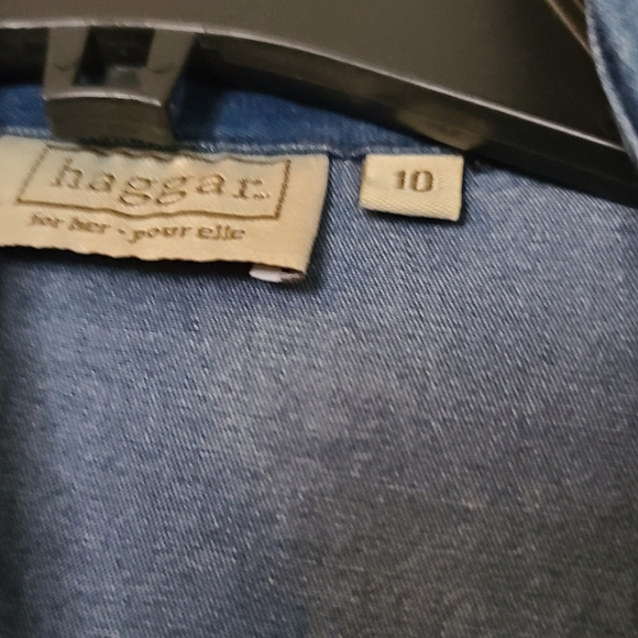 Chambray denim short sleeve shirt - Picture 5 of 12